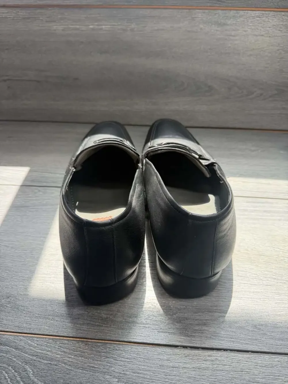 Franco Cuadra Black Leather Bit Loafer Size 12